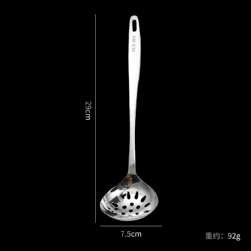 304ステンレスの火鍋のスプーンのハート型のスプーンのスープの殻のセットのスプーンの火鍋のスプーンの家庭用ホテルの油のスプーンの調理器具|undefined