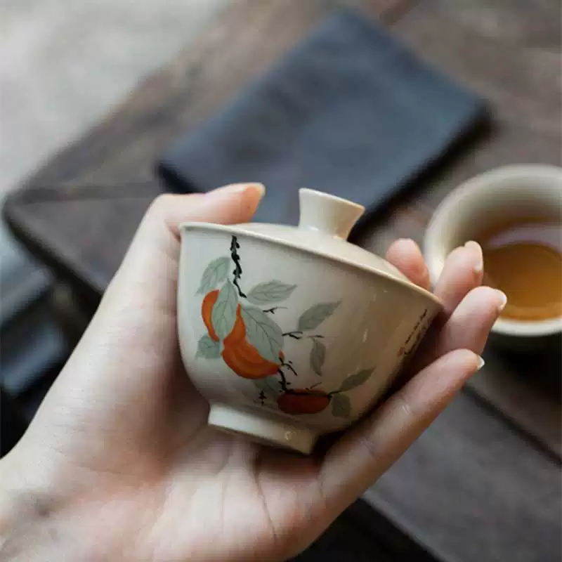 Оптовый Кунг-Фу Тао мини маленькая закрытая миска, гранатово-серая глазурованная керамическая миска с ручной отделкой, чайная чашка, чашка для чая одним человеком