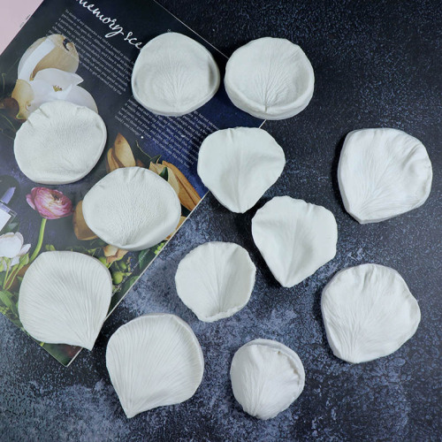 Simulated leaf petals fondant mold dry Pace sugar art fondant tool leaf texture embossed silicone mold
