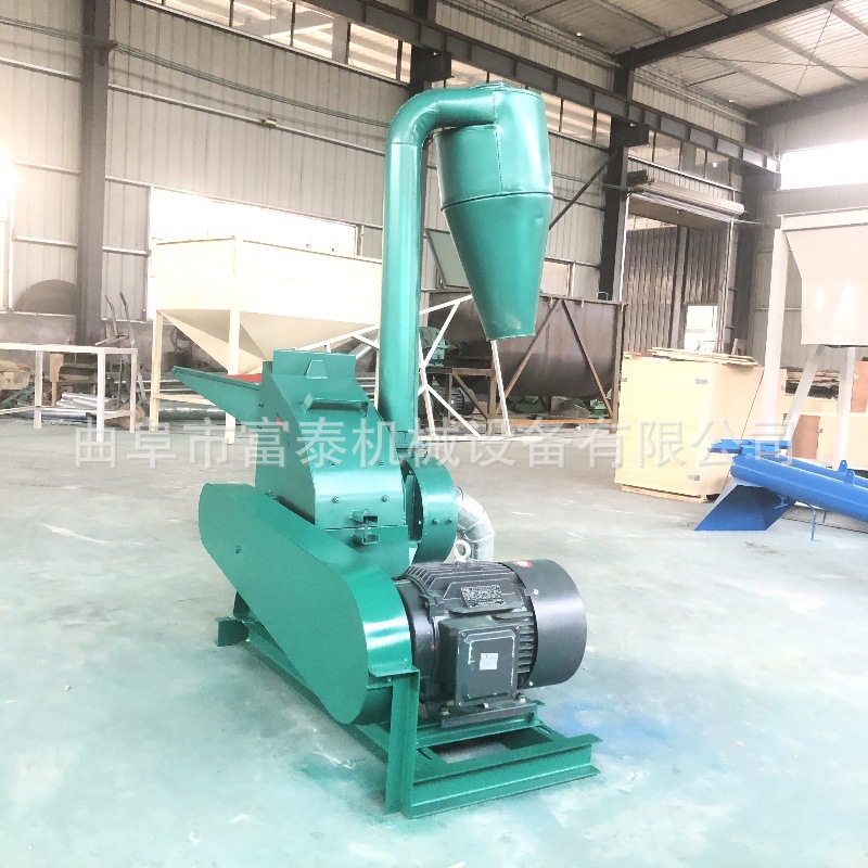 跨境销售谷物秸秆粉碎机 酒糟稻壳豆粕粉碎机 新款牛羊饲料粉碎机