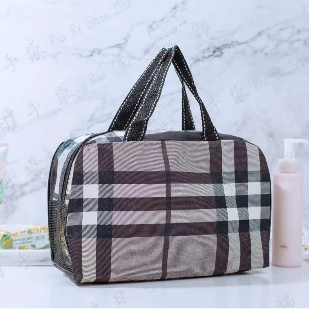 Nuevo portátil al aire libre viaje bolso de maquillaje lavado baño bolsa de almacenamiento simple parada fitness bolsa al por mayor