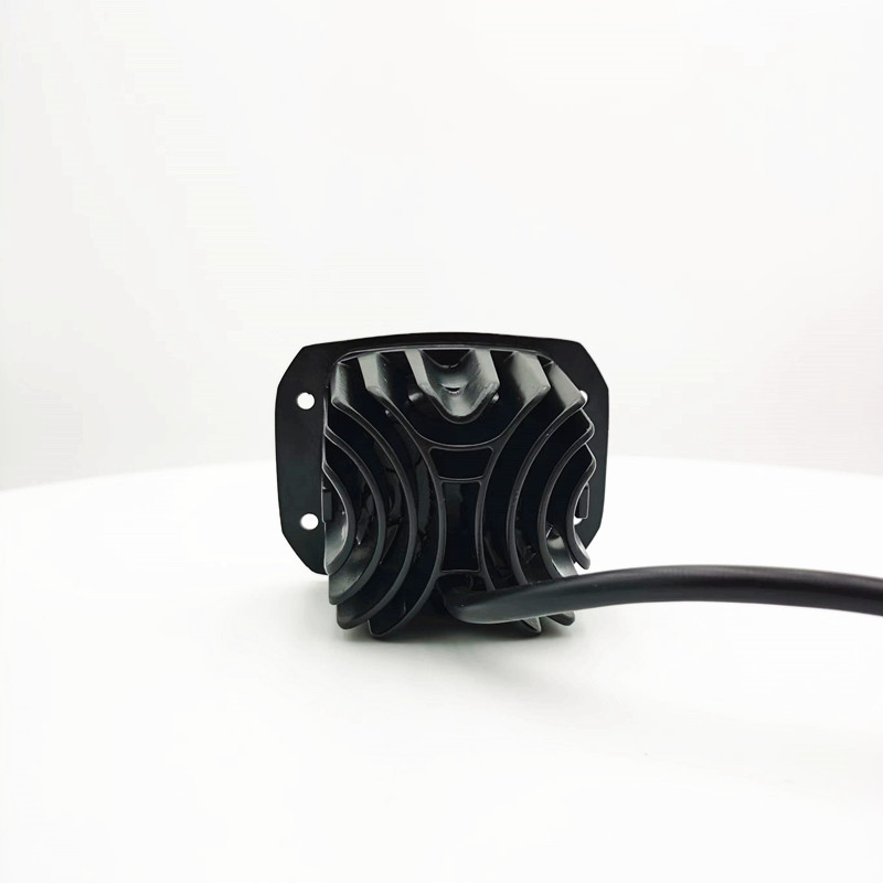 Cross-Border Led Motorcycle Embedded Square Spotlight, High and Low Beam Headlight, External Electric Vehicle Modification