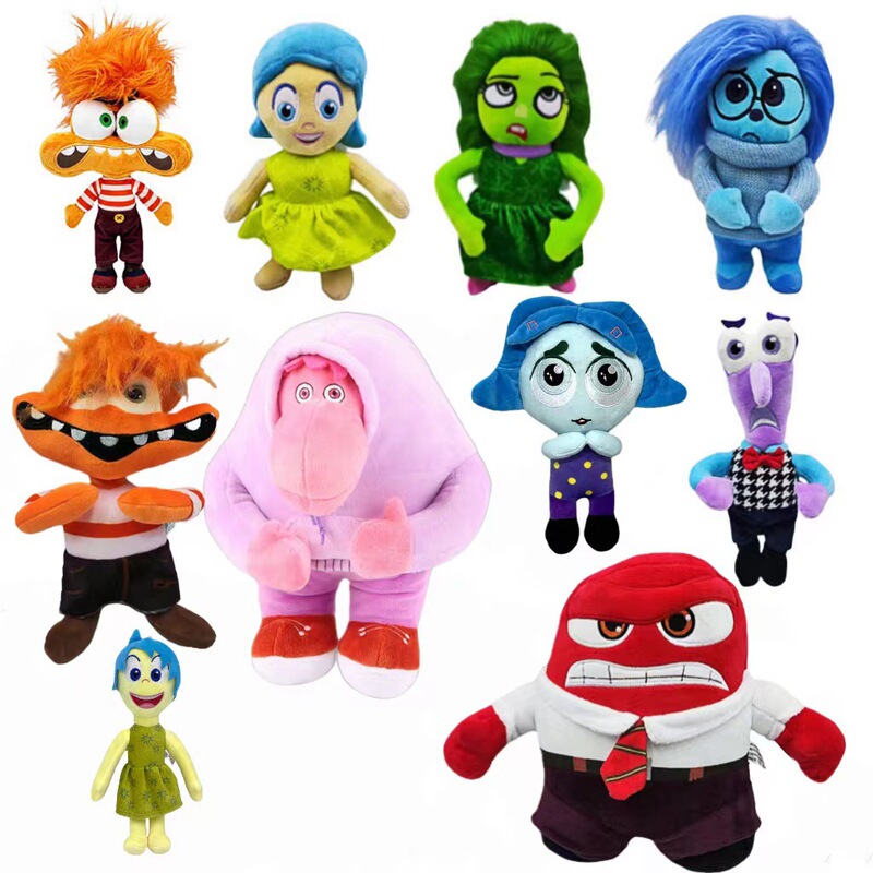 Cross-Border New Plush Toys Inside Out Expression Dolls in Stock Wholesale Cute Toys