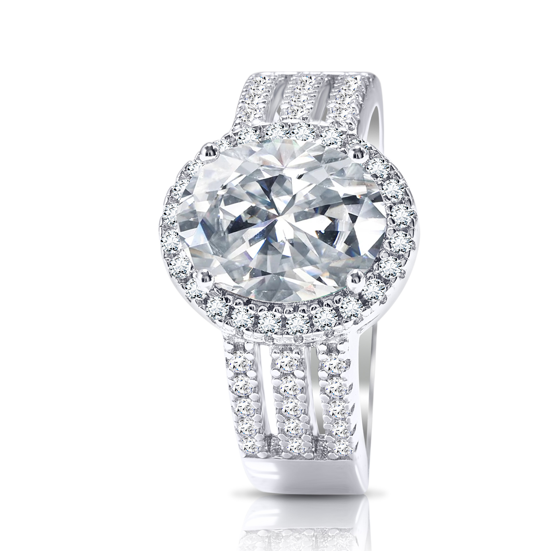 925 plata 3 quilates piedra de mosaico anillo de diamante de plata esterlina femenina exagerada personalidad simple diseño original anillo de anillo de fila