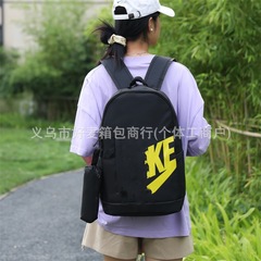 クロスボーダー NK シンプル おしゃれ カジュアル 大容量 バックパック 男女兼用 カレッジスタイル 旅行収納バッグ トレンド ブランド 通勤