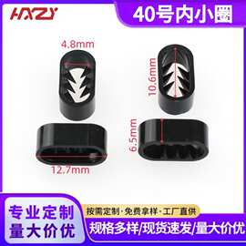 厂家现货塑胶倒刺扣防滑手腕带扣塑料一次性加厚标识带扣批发卡扣