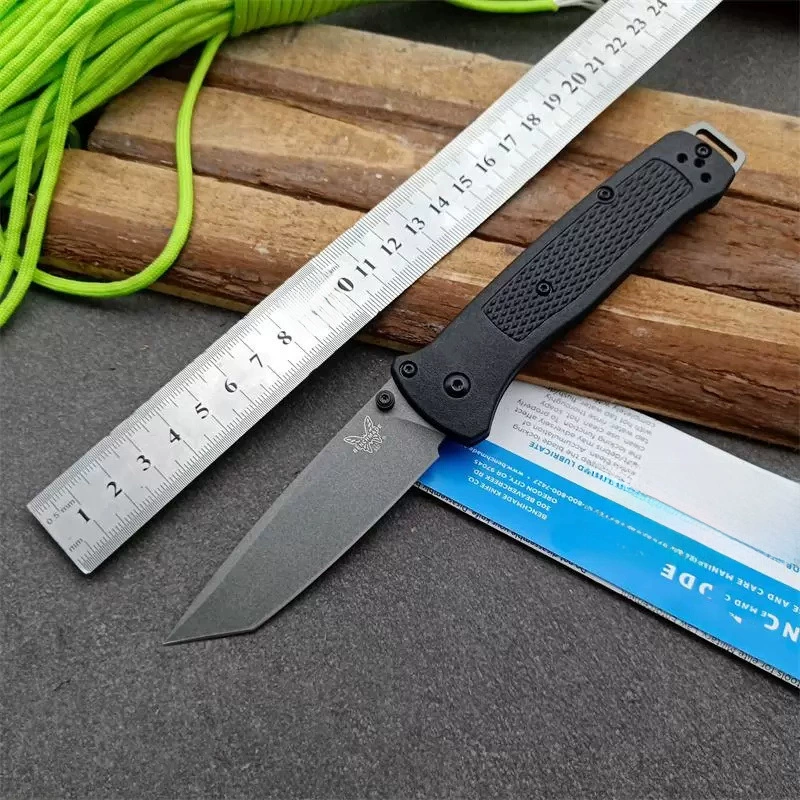 Outdoor BM бабочка 537 складной нож гильзовая рукоять, походный портативный самооборона острый складной нож