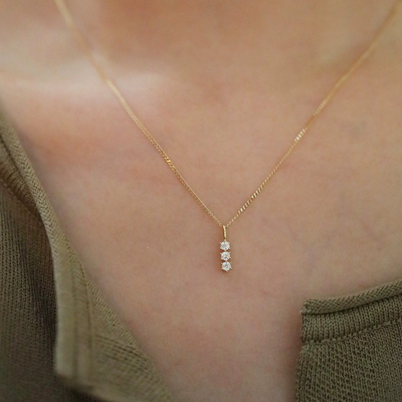 Colar de pérolas de luxo com fecho magnético para mulheres_voghion.com