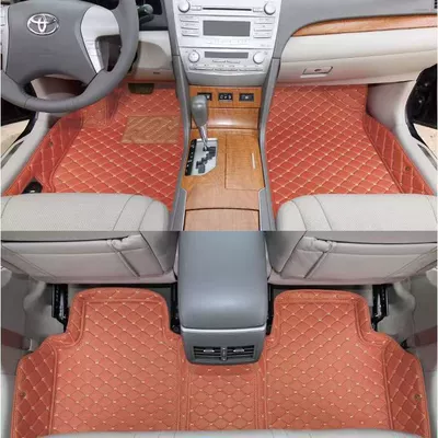 13 enclosing floor mats Ayaqaltılar (Kovriklər) - brown-single-layer