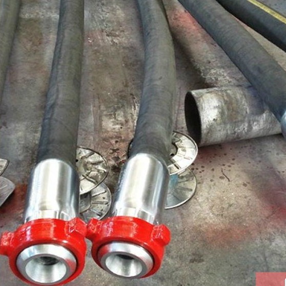 厂家供应钢丝缠绕胶管钻井设备用高压胶管