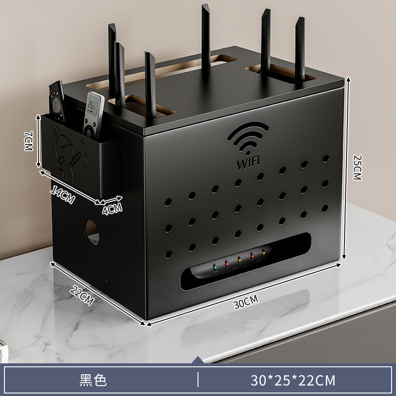Caja de decodificador, estante de almacenamiento en la pared, caja de almacenamiento en la pared, TV inalámbrica wifi, estante de colocación de gatos