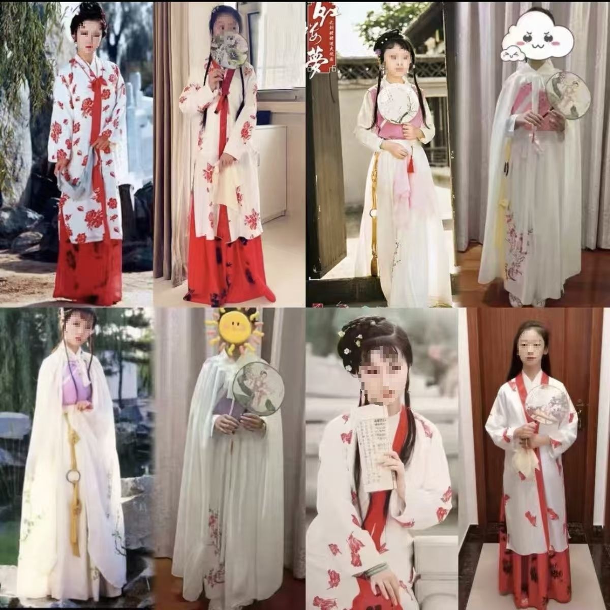 经典影视套装87版红楼梦林黛玉进贾府同款古装剧组影楼写真演出服