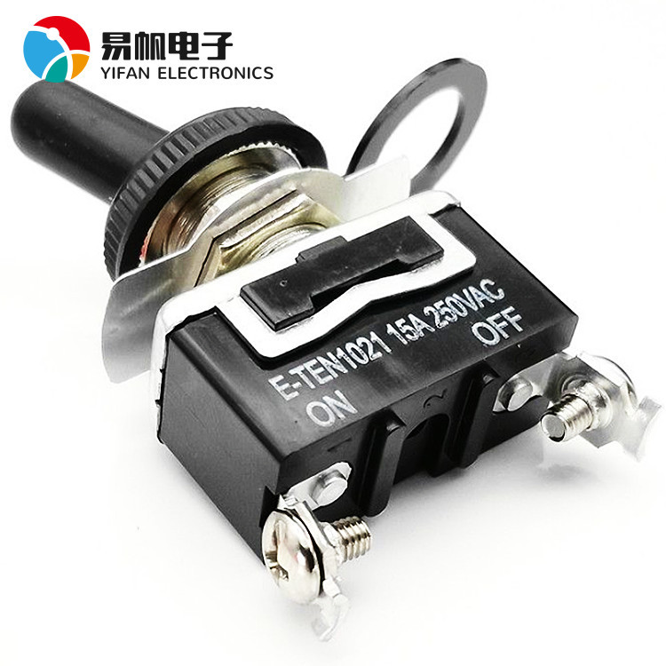 直销KN3C-101摇臂钮子开关 汽车船舶改装开关 6-10A大电流15A-20A