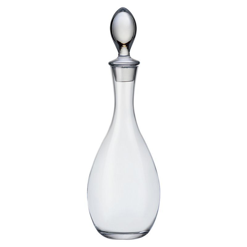Decantador de cristal importado de República Checa, dispensador de vino tinto de alta gama para el hogar, lujo accesible, botella de vino de alta gama con tapa image 6