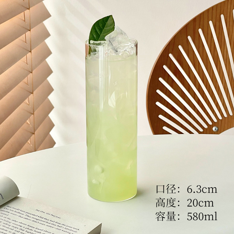 Taza de bar de Collins Taza de cristal recta Taza de té helado de Long Island Taza de mezcla Taza de Gin Tonic Taza de mojito Taza de cóctel