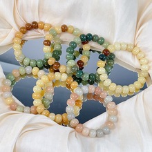 精工玉化老料灯笼珠手串干磨菩提子文玩佛珠念珠老料灯笼手串批发