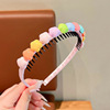 Children's cartoon hair accessory, scalloped non-slip cute headband