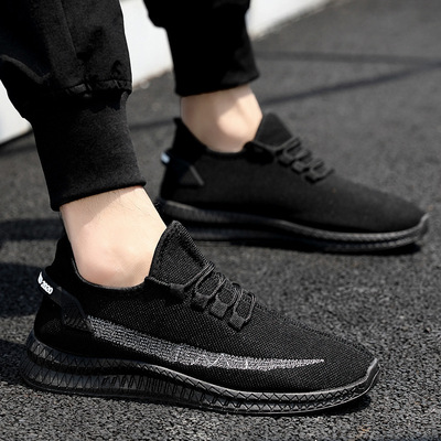 春季新款男士运动鞋透气轻便休闲鞋男士布鞋韩版潮流学生鞋潮男鞋|ru