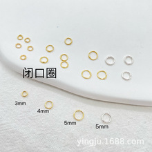 18K��ɫ�����]��Ȧ�h���B��Ȧdiy��β�h�ֹ��Ʒ�������