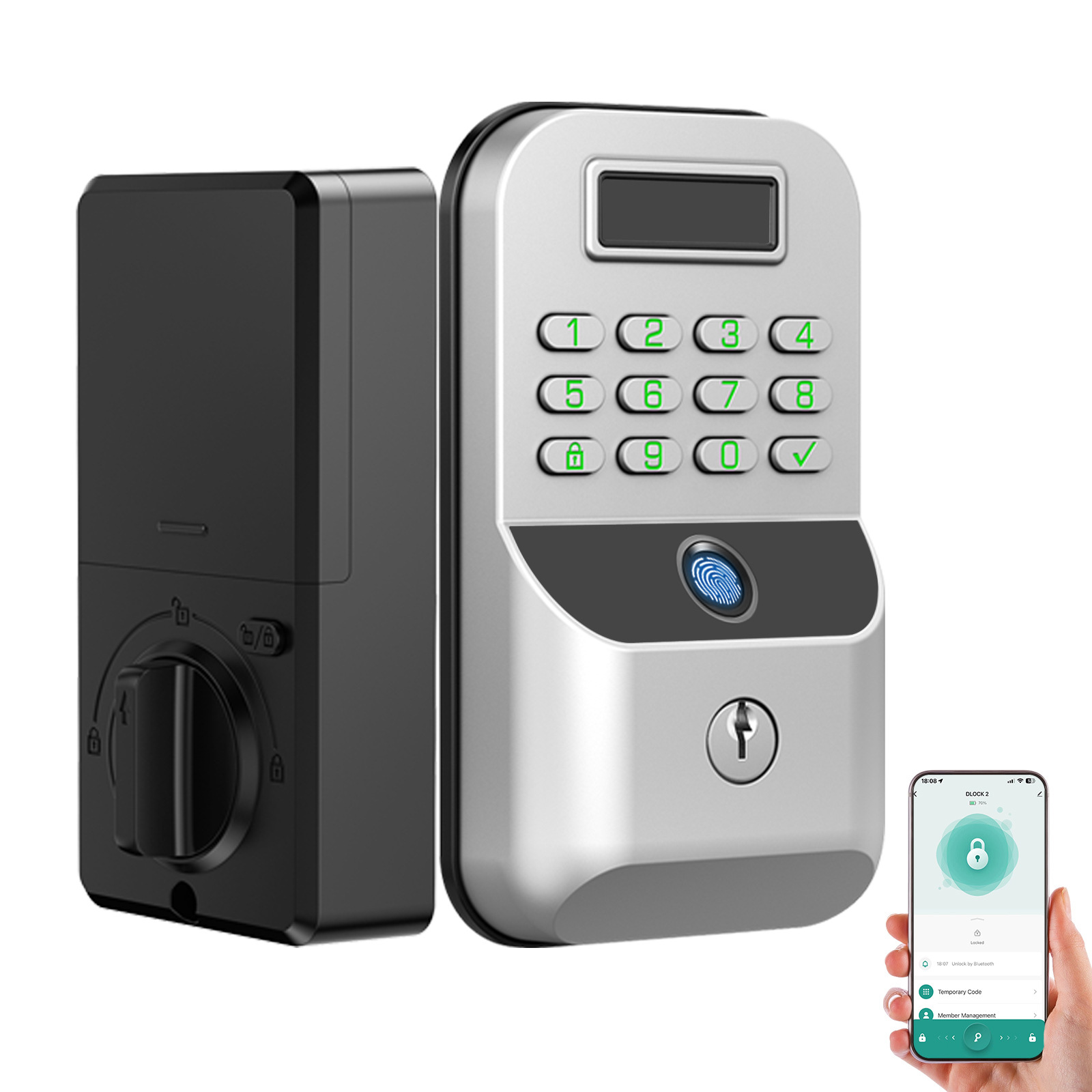 K9 huella digital plata graffiti Bluetooth (cotización al contado) (cotización al contado)