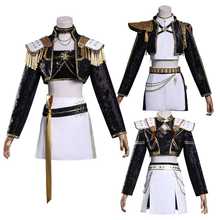 伊萌万圣节K-POP猎魔女团鲁米打歌服黑色cos韩流巨星二次元动漫