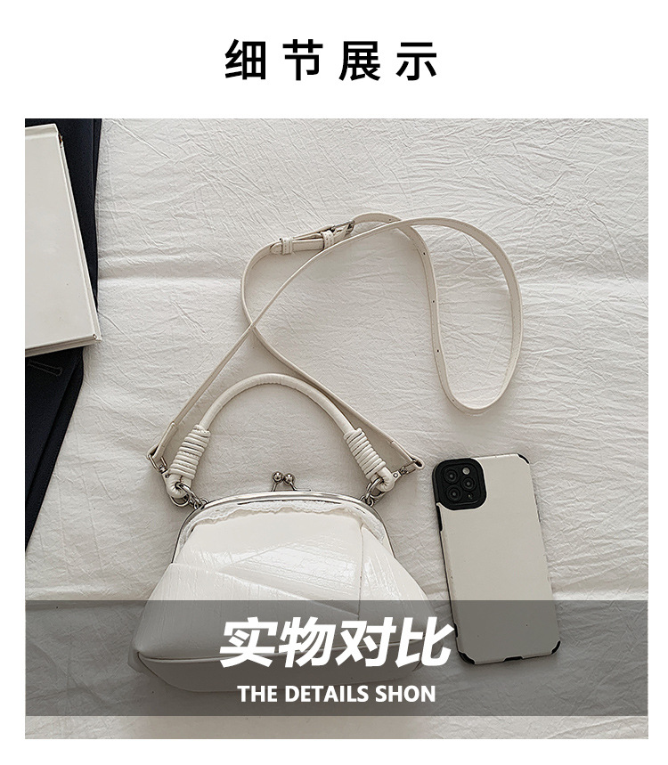 Fashionable and unique flap shell bag 2025 new style, versatile commuter shoulder bag, versatile handbag, stylish crossbody bag Application Scenario