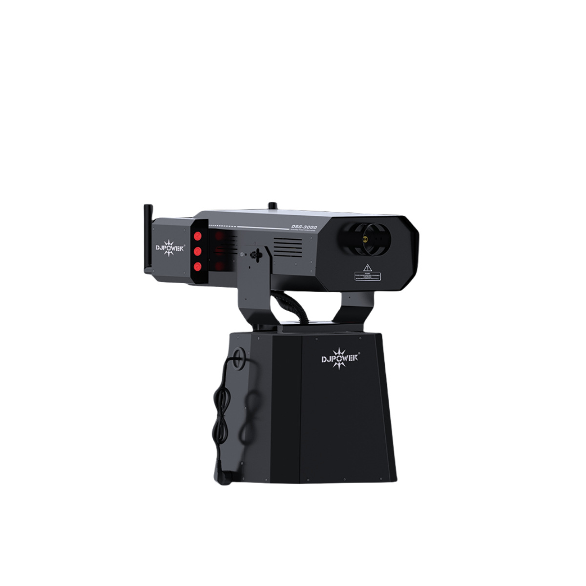 DJPOWER 迪杰帕尔 DSG-3000摇摆烟炮机 双管气柱烟机舞台摇摆气柱