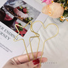 Fashionable hairgrip, cute Chinese hairpin, metal hair accessory, simple and elegant design