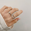 Brand ring for beloved suitable for men and women for St. Valentine's Day, simple and elegant design, internet celebrity, Birthday gift