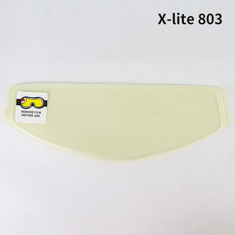 Motuoche Motorcycle Helmet Anti-Fog Film for X-803 RS Imported Material (Auto Parts and Accessories) - clear