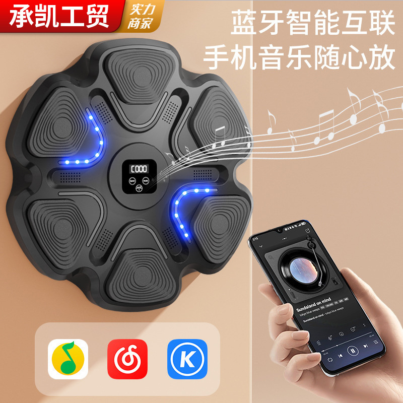 Smart Music Boxing Machine Boxing Training Machine Boxing Target Music Wall Target Children Boxing Training Anti-Bullying Training