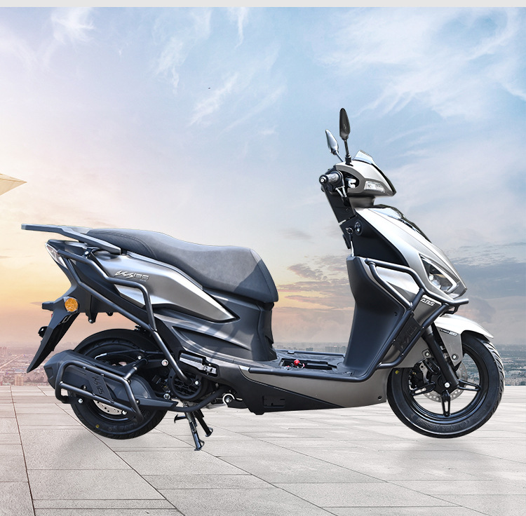 Suitable for Gwangyang Ks125 Crash Guard, Front and Rear Exhaust Pipe Bumper, Motorcycle Surround Modification, Protective Windshield