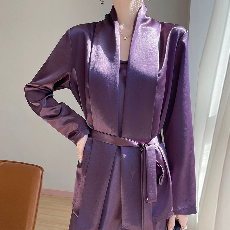 Summer solid fashionable jacket, V-neckline