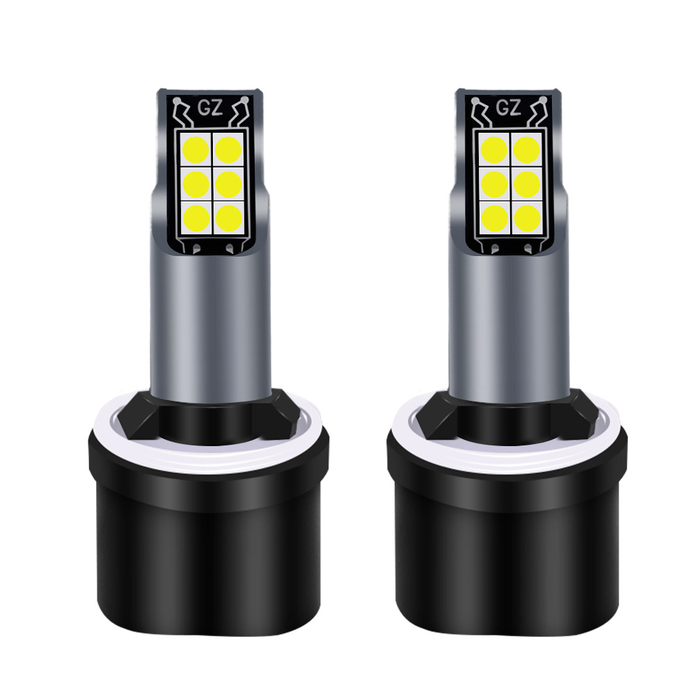 2026 New Product Cross-Border Automotive LED Fog Lights and Headlights 9005 9006 H11 H712smd LED Bulbs