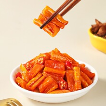蔬适生活萝卜30克*20包/盒脆辣爽口即食零食凉拌菜独立小包装
