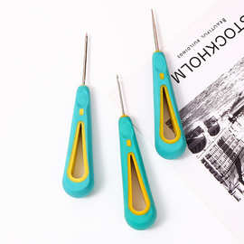 橡胶手柄锥子圆孔锥直钩锥直尖锥手工修鞋纳鞋锥子独立包装锥子针