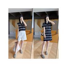 Y厂原纱！航海系列 MC25春夏轻薄醋酸棉条纹针织衫/连衣裙