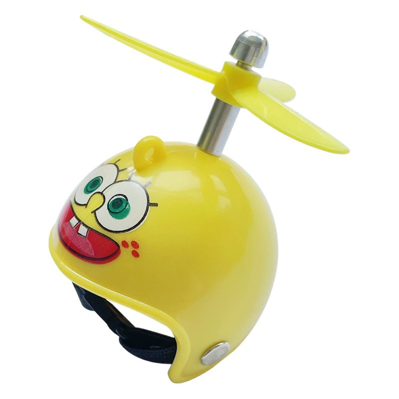 Сломанная утка аксессуары для шлема украшения автомобиля интерьер автомобиля аксессуары для электромобиля Мультфильм Желтая Утка бамбуковый ремешок со стрекозой