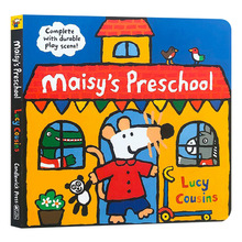 小鼠波波准备上学纸板书Maisy's Preschool英文原版小鼠波波绘本