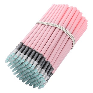 Morandi Girl's Heart Press Gel Pen Refill Black 0.5mm Signature Pen Refill Bullet Water Pen Refill