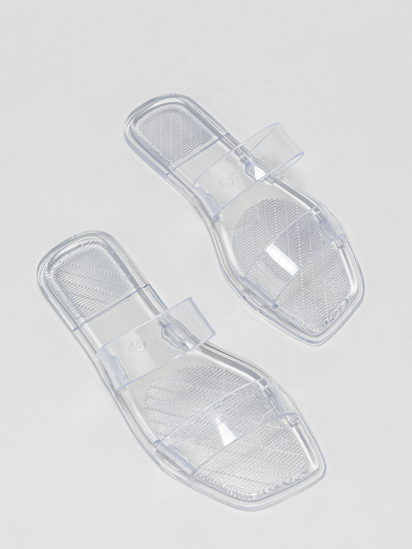 Modisches Gelee für Damen, stinkende Füße, transparente Kristallschuhe, rutschfest, äußerlich zu tragende Strandpantoffeln_voghion.com