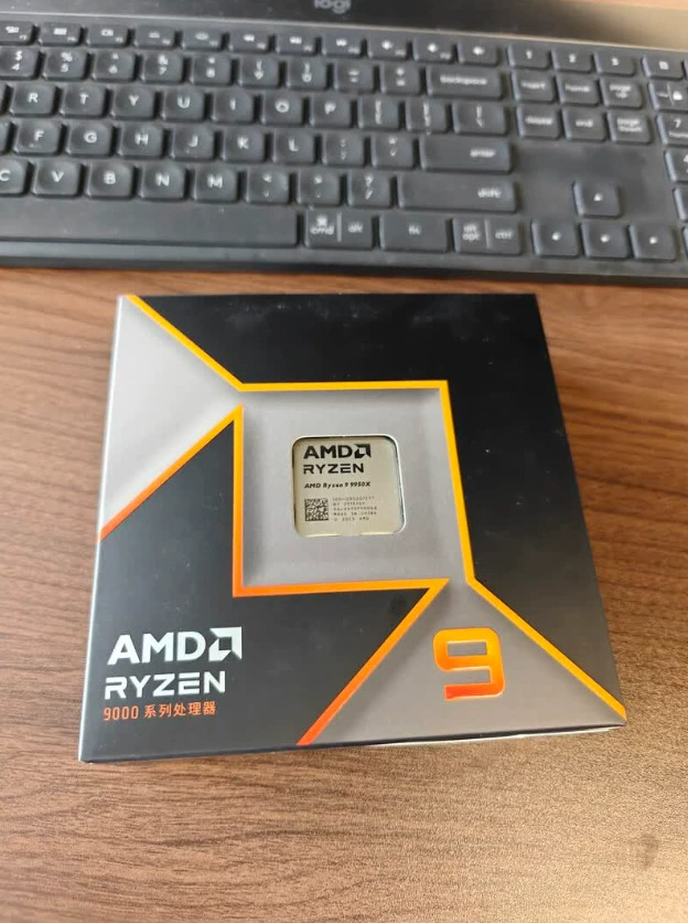 Подходит для процессора AMD Ryzen 9 9950X (R9) в коробке, CPU