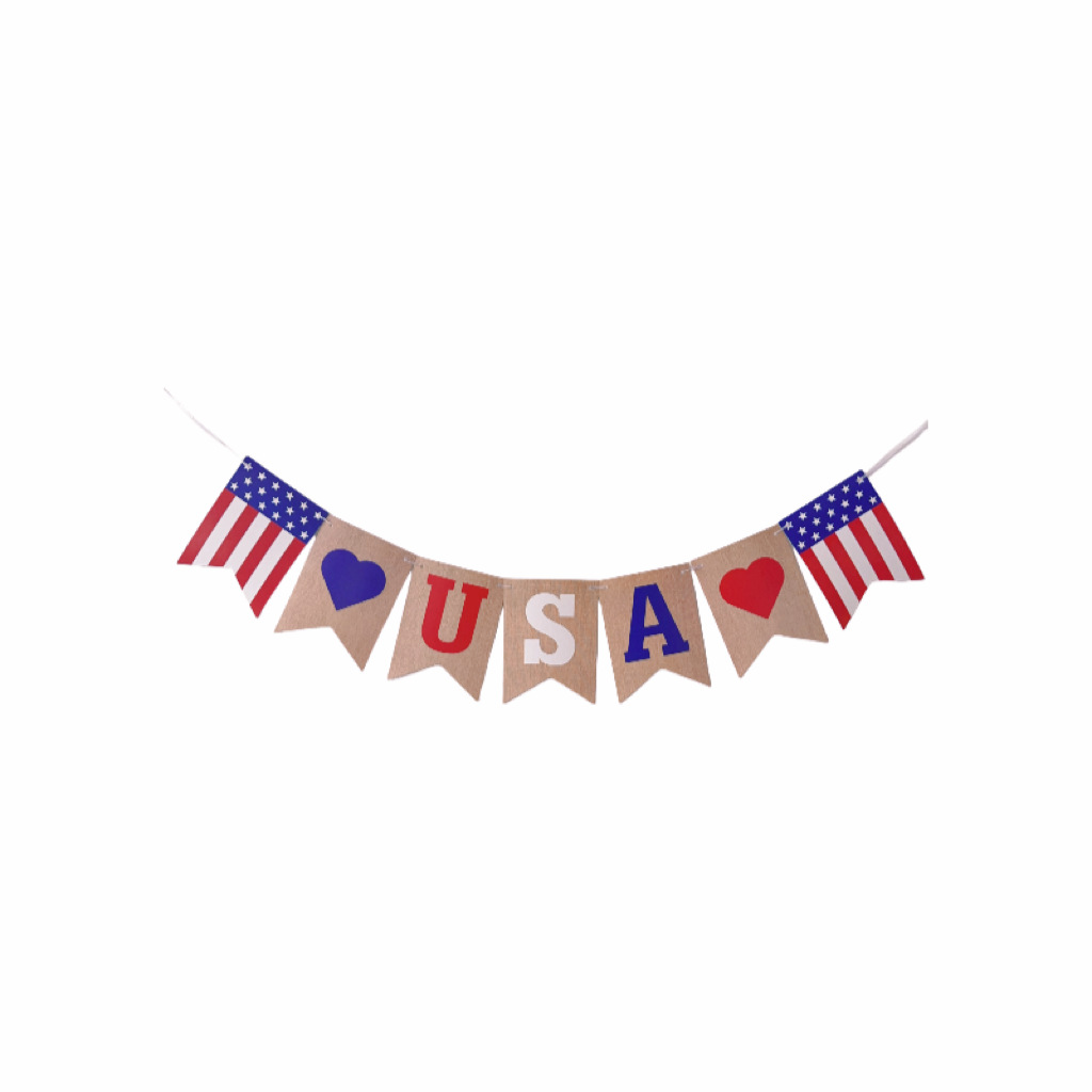 USA拉旗