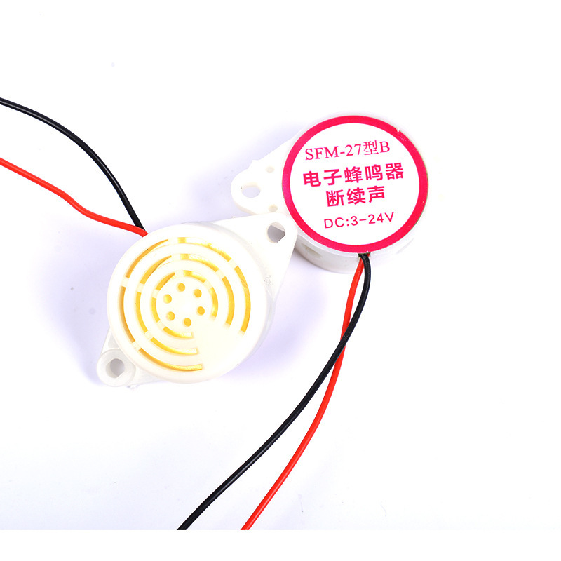 アクティブブザー圧電式ブザー断続音30*15mmブザー3-24vリード式ブザー|undefined