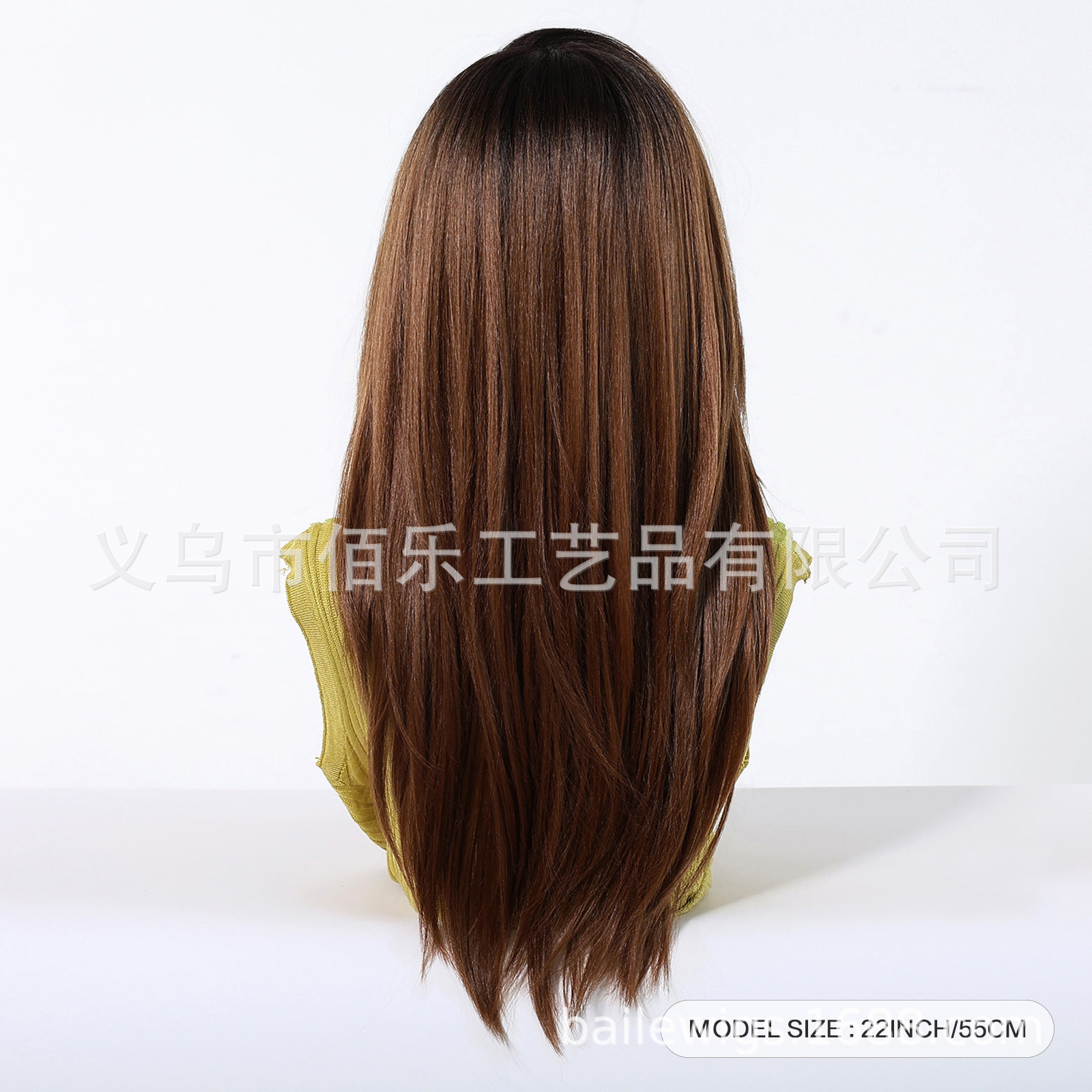 13 * 6 capas marrón de encaje de gran área pelucas de cabello largo cabello recto completo cabello de mujer pelucas de encaje