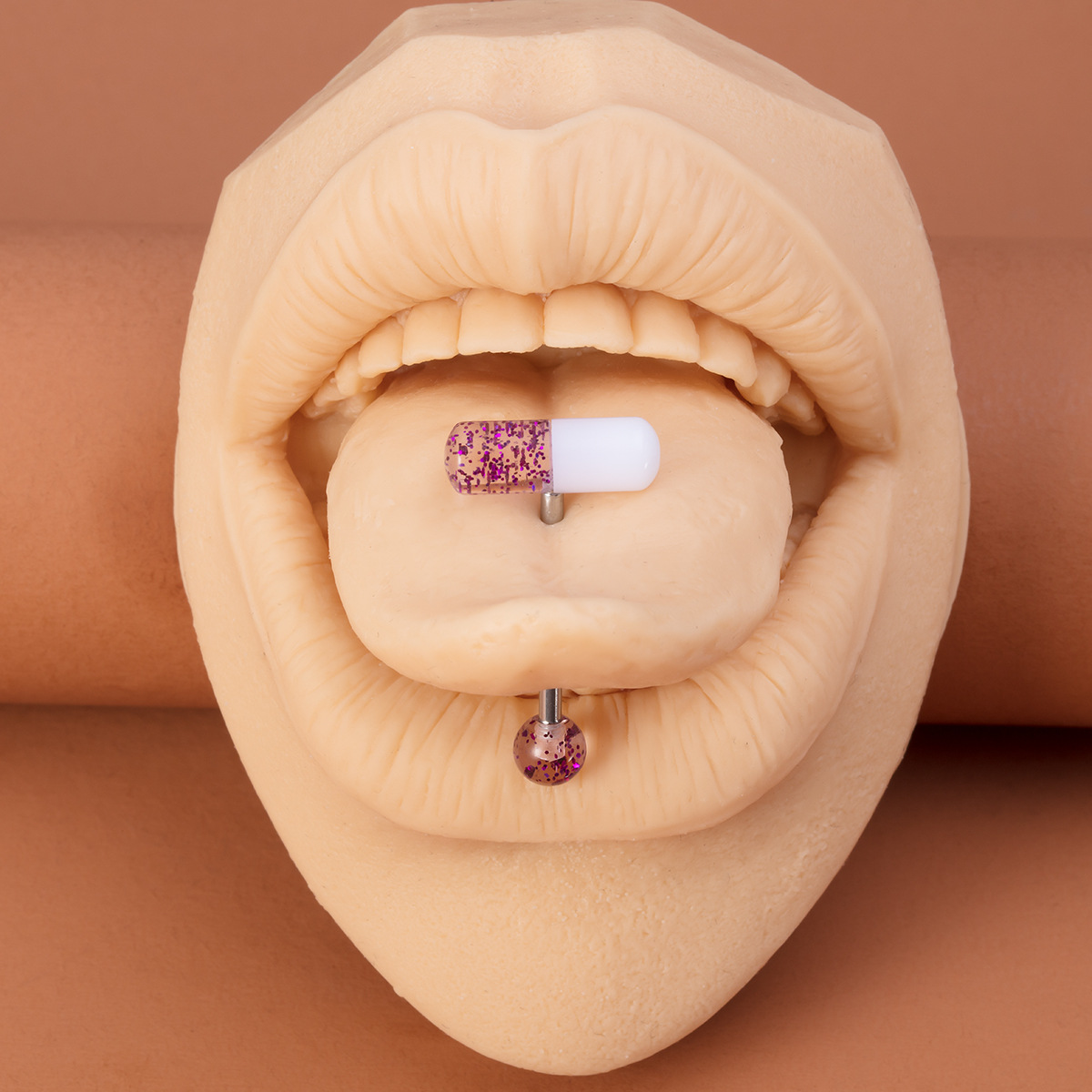 tongue piercing