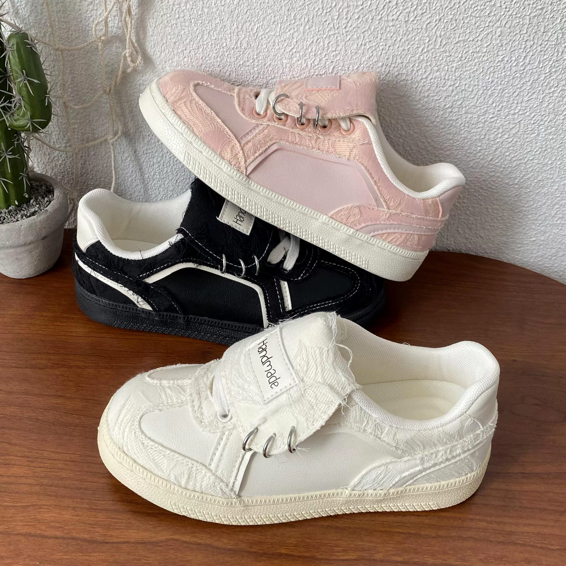 Sneakers, white shoes, small design casual footwear