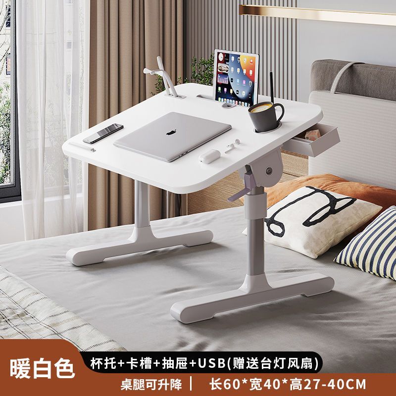 따뜻한 흰색(컵 홀더 슬롯 서랍 팬 책상 램프)