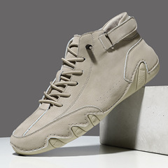 Cross-border Octopus men's shoes Cross-border high-top Martin boots autumn and winter men's casual short boots