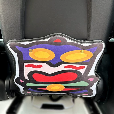 Crayon Shin-Chan Anti-Kick Pad Universal Rear Seat Back Anti-Dirty Protective Pad Car Rear Seat Protective Pad Anti-Wear Pad (Chair back anti-kick pad) - dynamic-superman-anti-kick-pad-1-piece